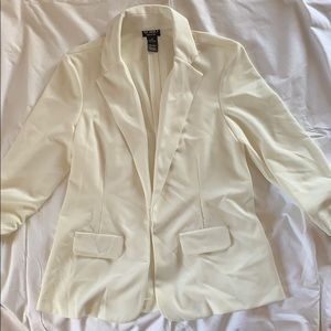 White blazer